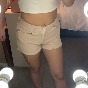 Light pink shorts